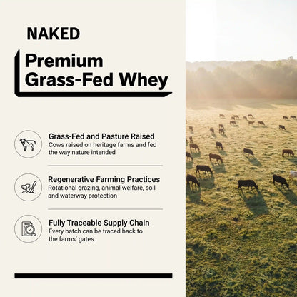 Chocolate Peanut Butter Whey Protein Powder | Naked Whey - 5LB ...